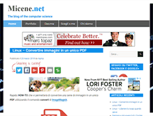 Tablet Screenshot of micene.net
